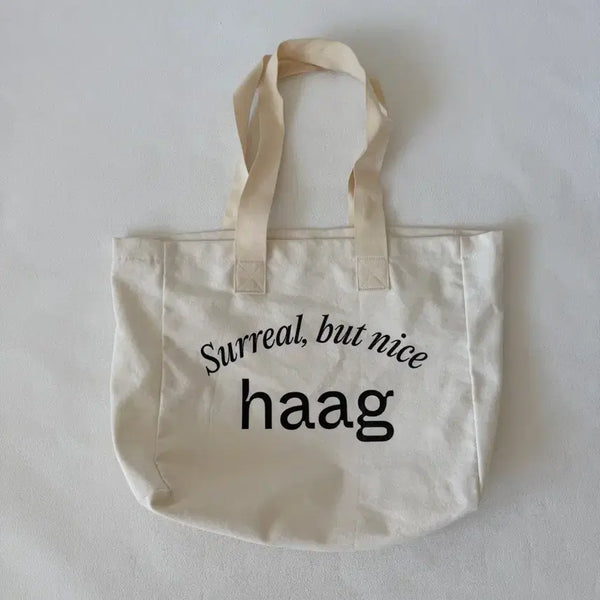 [BUNJANG] Haag Cotton Eco Bag / 헤이그(haag) 코튼 에코백