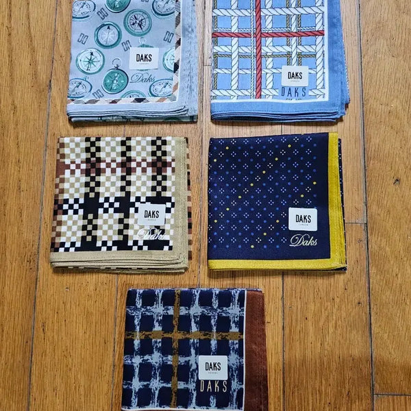 [BUNJANG] Daks Men's Handkerchief / 닥스 남성 손수건