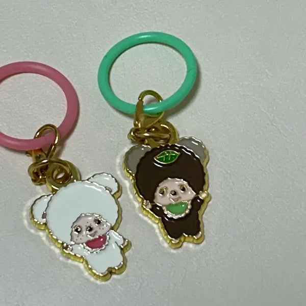 [BUNJANG] Monchhichi Mezushi Gacha Keychain Bundle Set / 몬치치 메지루시 가챠 단순개봉 일괄
