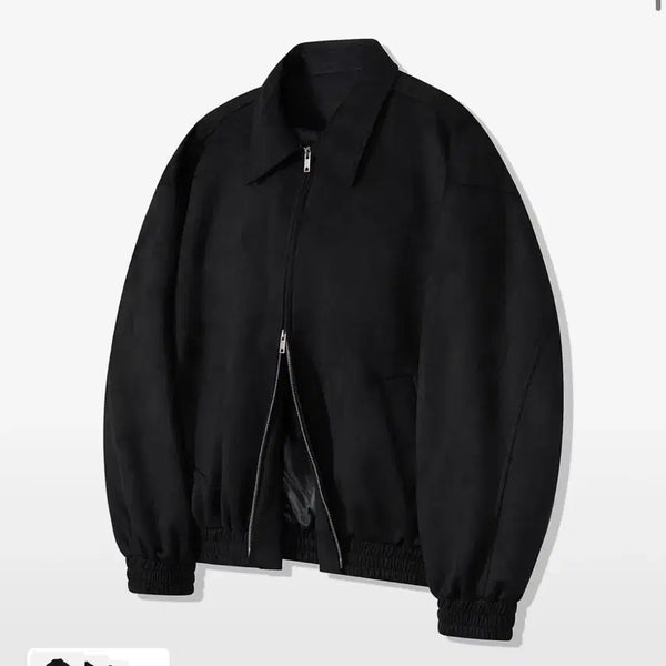 [BUNJANG] 87-Stan Standard Suede Bomber Jacket / 87-Stan009[리뉴얼]스탠다드블루종 스웨이드 자켓