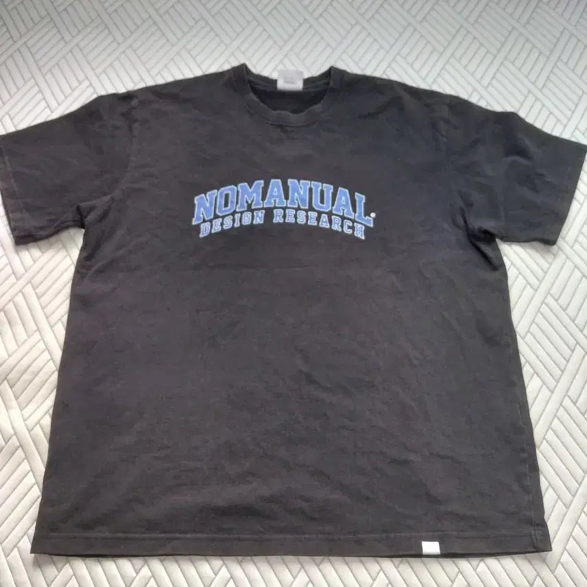 [BUNJANG] No Manual Logo T-Shirt - Large / 노매뉴얼 반팔티 L