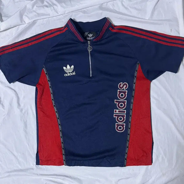 [BUNJANG] Adidas 90s Half-Zip Jersey / 90s 아디다스 반집업 져지
