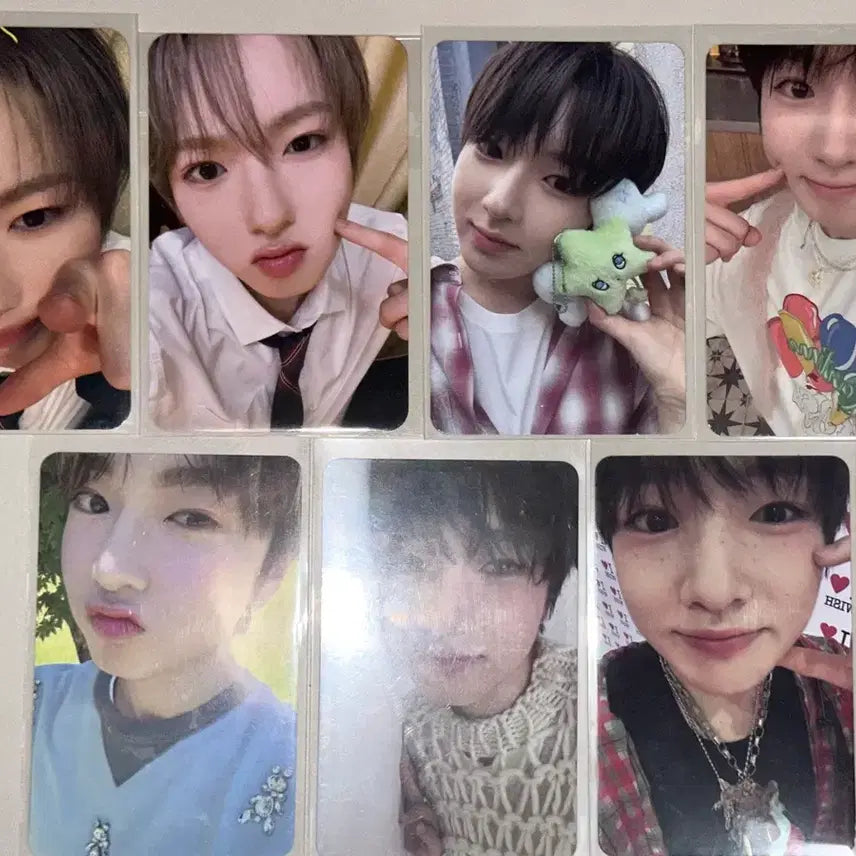 [BUNJANG] NCT Sakuya Photocard Bundle Set / 사쿠야 포카 일괄 요이동 스테디 송버드 위츄