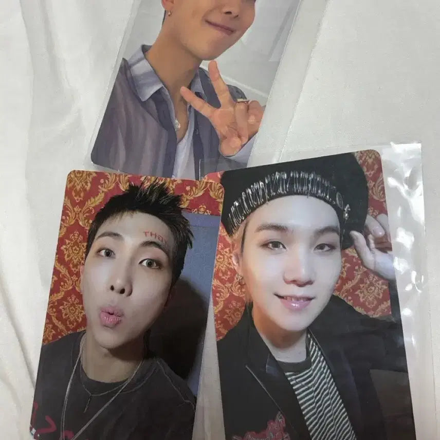 [BUNJANG] BTS RM & Suga Photocard Bundle Set / 방탄소년단 알엠rm 윤기 슈가 포토카드 일괄