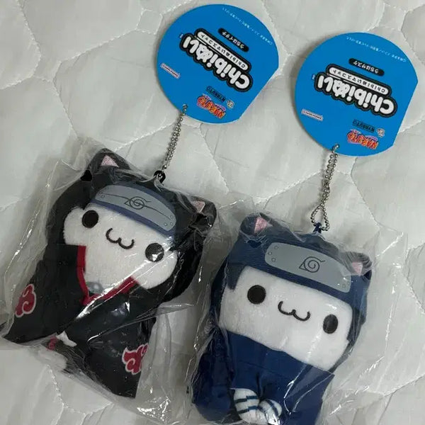 [BUNJANG] Itachi Sasuke Megacat Plush Set / 이타치, 사스케 메가캣 누이 일괄판매