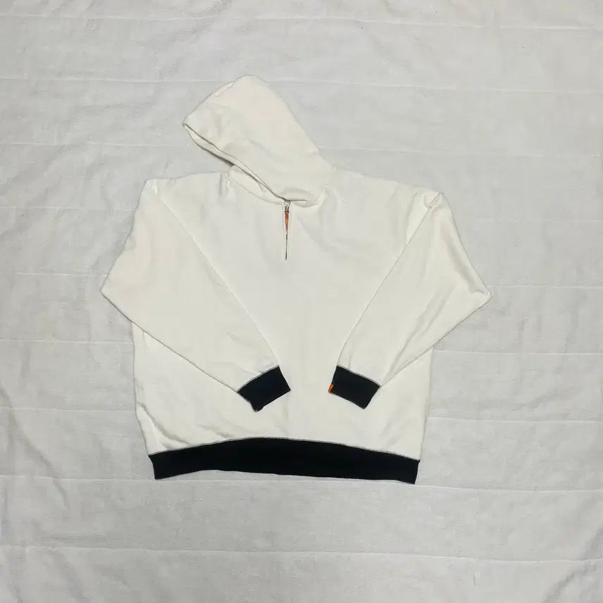 [BUNJANG] Graphpaper Loopwheeler Half-Zip Parka White Size 2 / (2)Graphpaper그라프페이퍼 LOOPWHEELER Harf-Zip Parka