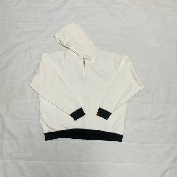 [BUNJANG] Graphpaper Loopwheeler Half-Zip Parka White Size 2 / (2)Graphpaper그라프페이퍼 LOOPWHEELER Harf-Zip Parka