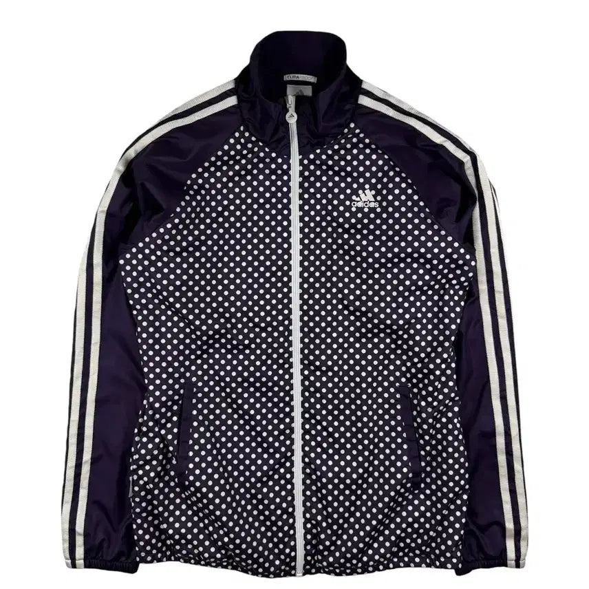 [BUNJANG] Adidas Polka Dot Windbreaker Jacket / 아디다스 도트 폴카닷 바람막이