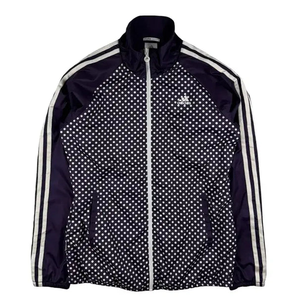 [BUNJANG] Adidas Polka Dot Windbreaker Jacket / 아디다스 도트 폴카닷 바람막이