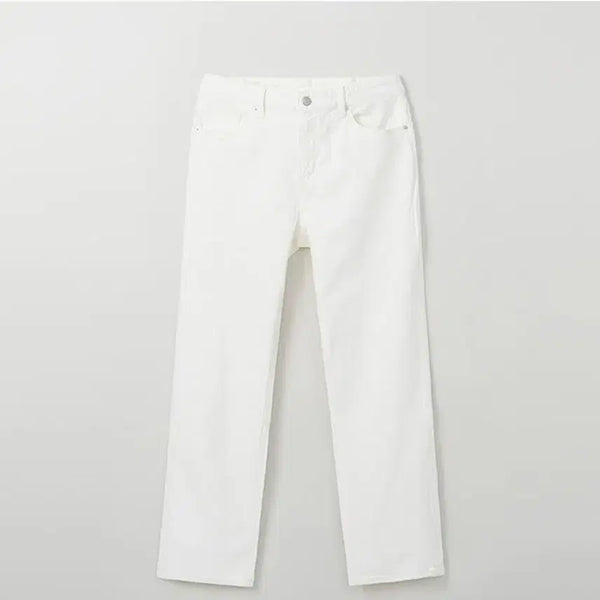 [BUNJANG] Cream Denim Pants / 크림 데님 팬츠