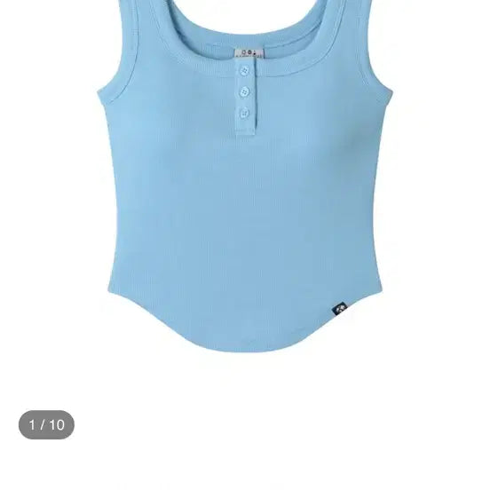 [BUNJANG] Earth Slim Curve Sleeveless Sky / earth 어스 지구 슬림 커브 슬리브리스