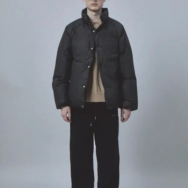 [BUNJANG] Unisex Recreation Padded Jacket Black / 남녀공용 레스트레크레이션 패딩 블랙