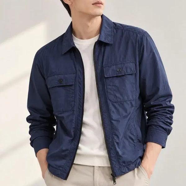 [BUNJANG] Ziozia Men's Transitional Jacket Navy Size 100 / 지오투 간절기 자켓 남자 100 3회착용