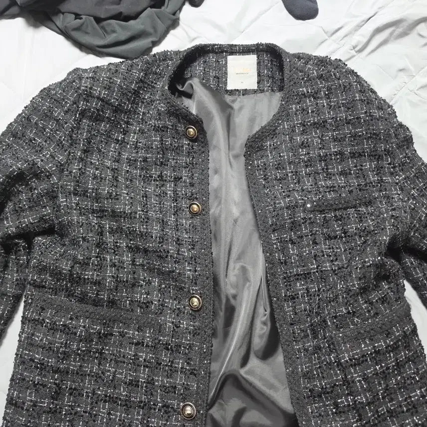 [BUNJANG] Chard Malone Tweed Jacket Size 48 / 볼란테 차드말론 트위드자켓 48사이즈