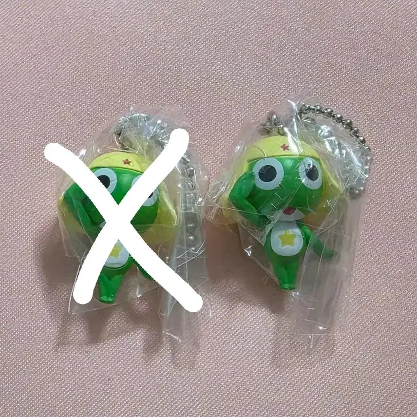 [BUNJANG] Sergeant Frog Keroro Mascot Gummy Keychain (Opaque Keroro) Ball Chain Goods / 미개봉 개구리중사 케로로 마스코트 구미 키링 불투명 케로로 볼체인 굿즈