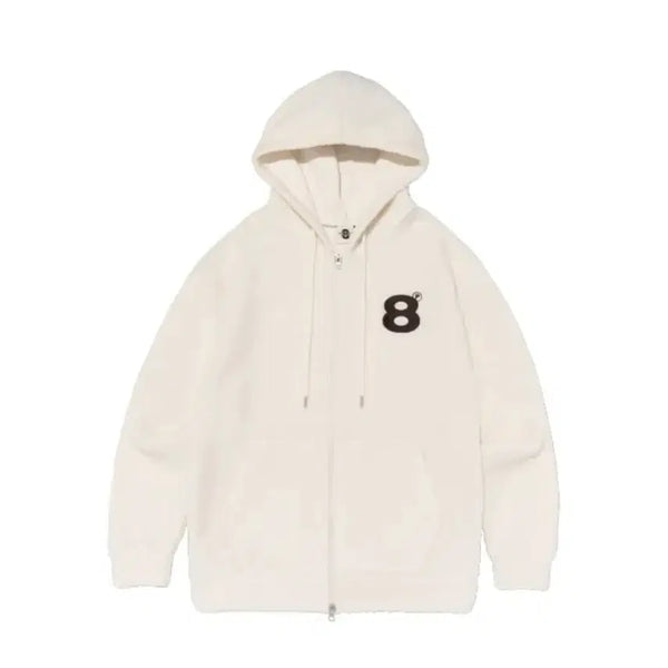 [BUNJANG] Hooded Zip-Up Knit / 에이블리 교신 교환 양도 옷 후드집업 니트 지그재그 무신사