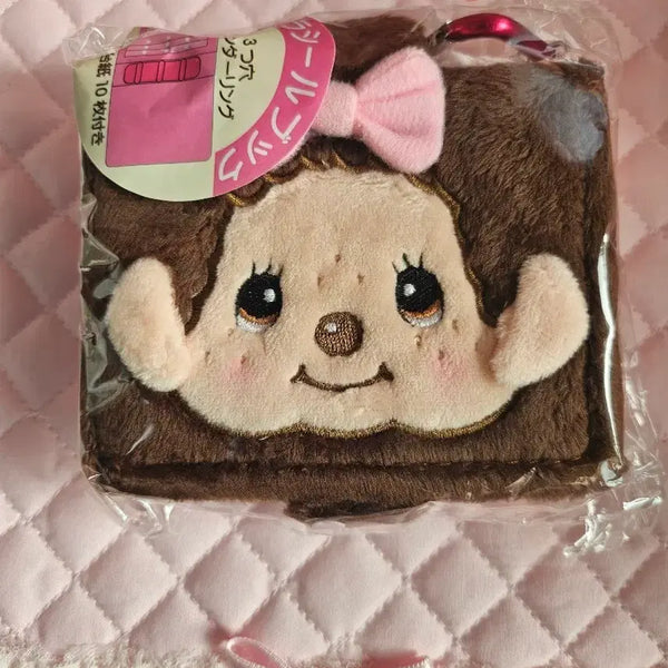 [BUNJANG] Monchhichi Seal Book 3-Ring Binder / (일본정품) 몬치치 씰북 3공 바인더