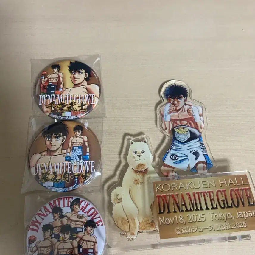 [BUNJANG] The Fighting Acrylic Stand & Badge Bundle Set / 더 파이팅 아크릴 스탠드,뱃지 일관