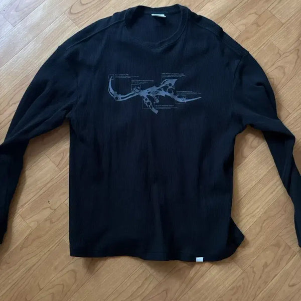 [BUNJANG] No Manual Long Sleeve T-Shirt / 노메뉴얼 롱슬리브