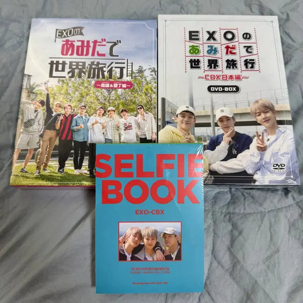 [BUNJANG] EXO EX-Act DVD & Selfie Book Bundle Set (Sealed) / (미개봉/새상품) 엑소 엑사세 디비디& 셀피북 양도