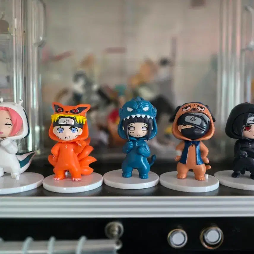 [BUNJANG] Naruto 5-Piece Gacha Figure Bundle Set / 나루토 피규어 / 가챠 / 5종 [일괄]