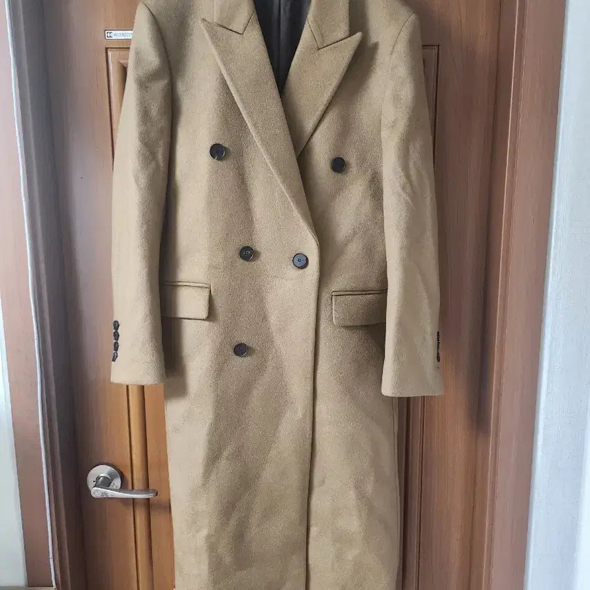 [BUNJANG] MAMCAGRI Camel Double Coat Size 48 / 마마가리 카멜 더블코트48