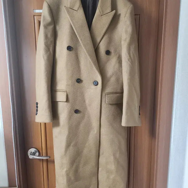 [BUNJANG] MAMCAGRI Camel Double Coat Size 48 / 마마가리 카멜 더블코트48