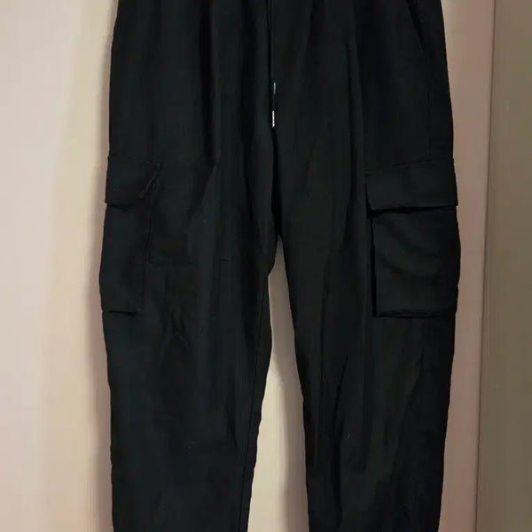 [BUNJANG] Black Cargo Pants / 카고 바지 블랙