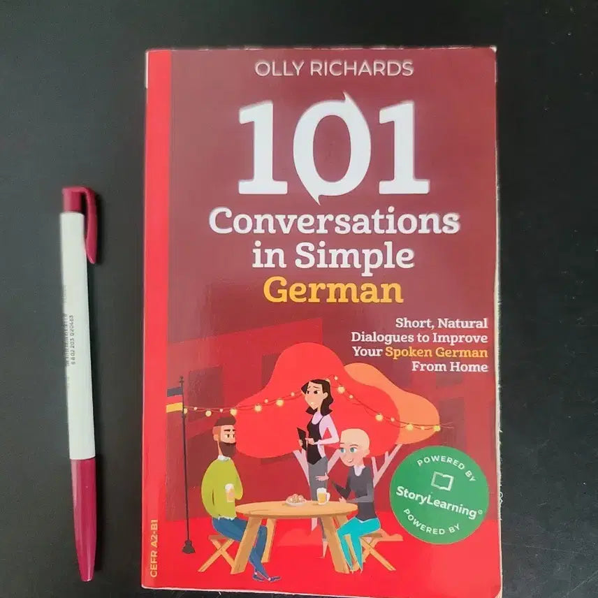 [BUNJANG] Olli Richard 101 Simple German Conversations Book / 올리 리차드 101 심플 독일어 회화