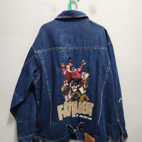[BUNJANG] FUBU Platinum Albert Denim Jacket XL / FUBU Platinum 펫 알버트 데님자켓