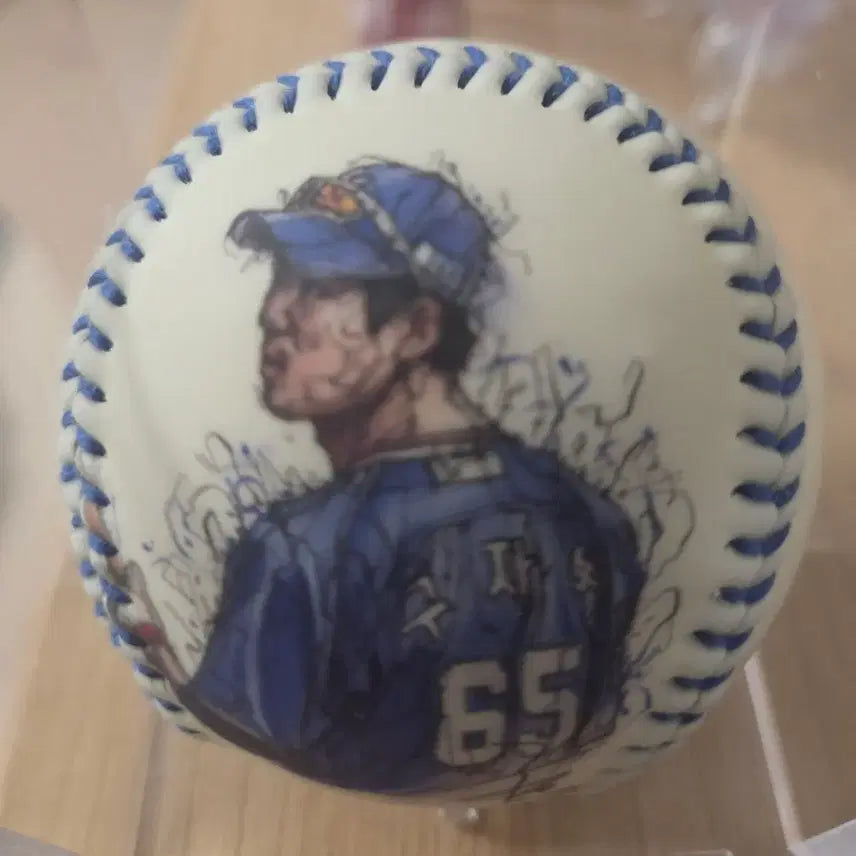 [BUNJANG] Koo Ja-wook Illustrated Baseball / 구자욱 일러스트 볼