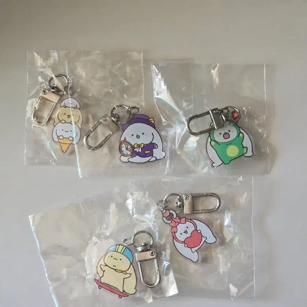 [BUNJANG] Mangbungi Keyring Bundle Set / 망붕이 키링 5개 일괄