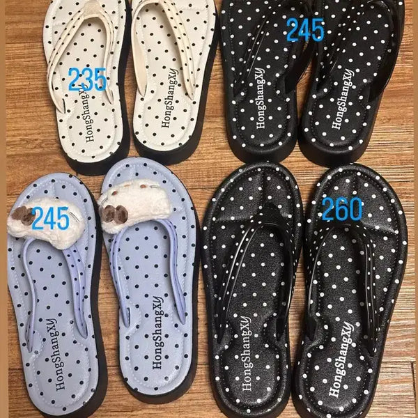 [BUNJANG] Pattern Flip-Flop Sandals / <새거> 쪼리 슬리퍼 235/245/260 사이즈