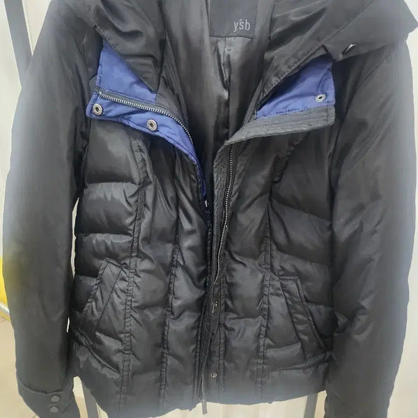 [BUNJANG] YSB Black Hooded Padded Jacket / ysb 패딩 블랙 후드