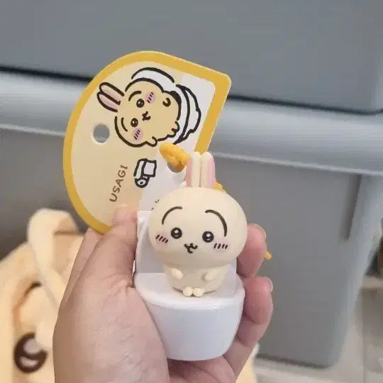 [BUNJANG] Usagi Mini Figure Toilet / 우사기 미니 피규어 변기