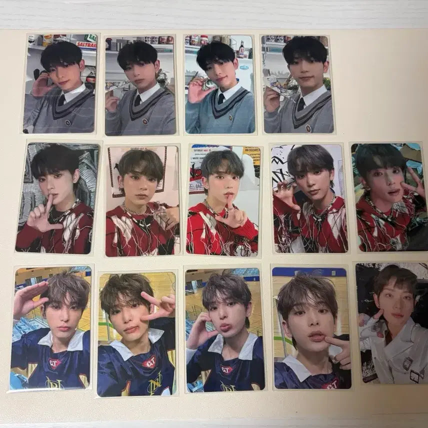[BUNJANG] &TEAM Harua Photocard Bundle Set (25 pcs) / 앤팀 하루아 포카 25장 일괄 (앨포 특전 미공포 럭드 럭키드로우 퍼스트하울링 쥬고야 주고야 시즌그리팅 시그 앤데이 3주년 등
