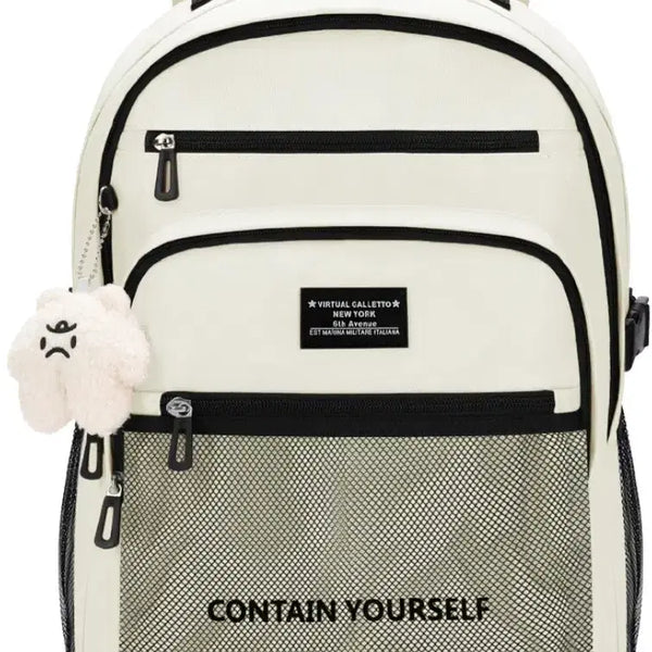 [BUNJANG] ADDEDITION Revers Backpack + Random Keyring / 애드에딧 리버스 백팩 + 키링 랜덤 발송