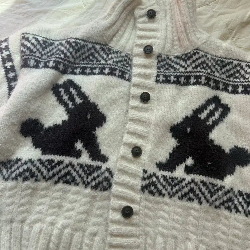 [BUNJANG] Winter Cardigan Knit / 겨울 가디건 니트