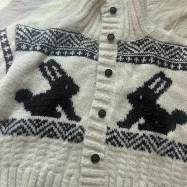 [BUNJANG] Winter Cardigan Knit / 겨울 가디건 니트
