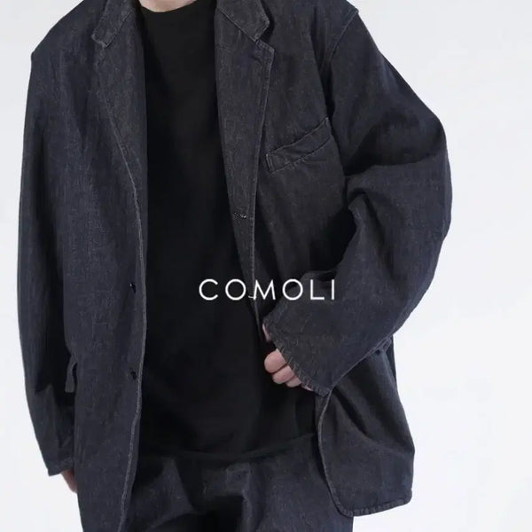 [BUNJANG] Comoli 25SS Navy Denim Jacket / 코모리 25SS 네이비 데님 자켓