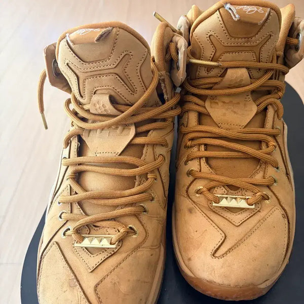 [BUNJANG] Nike LeBron 12 "Wheat" (Size 265) / 르브론12된장  265(무배)
