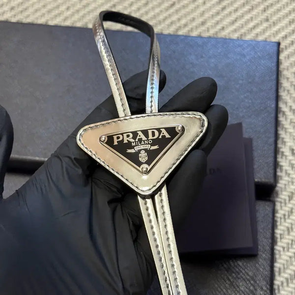 [BUNJANG] Prada Tie Silver / 프라다 타이 실버