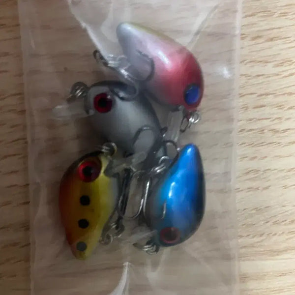[BUNJANG] Fishing Lure Set, Hard Bait, 4 Types / 낚시 루어 미끼 4종 하드