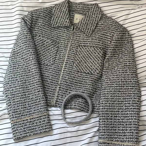 [BUNJANG] Ghed Tweed Jacket / 게드 트위드 자켓