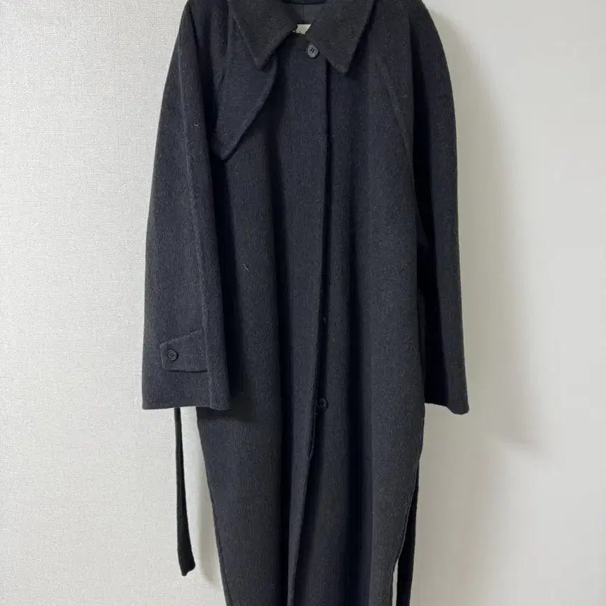 [BUNJANG] Basket Raglan Wool Coat Charcoal / basket 바스켓 나그랑 울코트