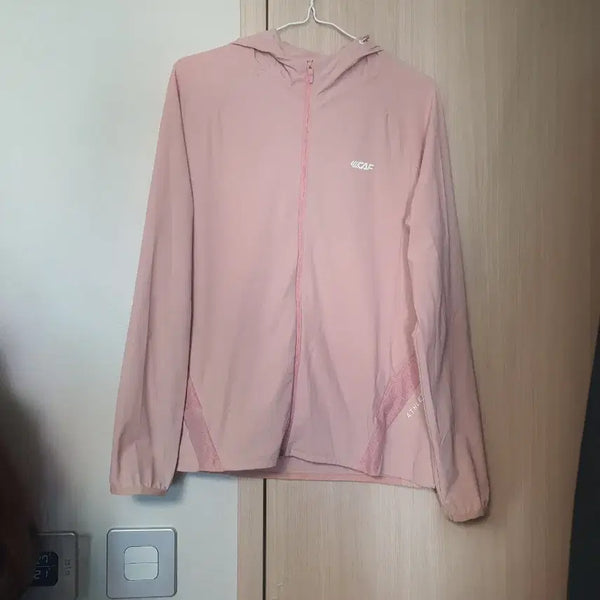 [BUNJANG] Lecaf Big Size Windbreaker Jacket Pink Size 77 / 빅사이즈 르까프 바람막이 핑크색 77