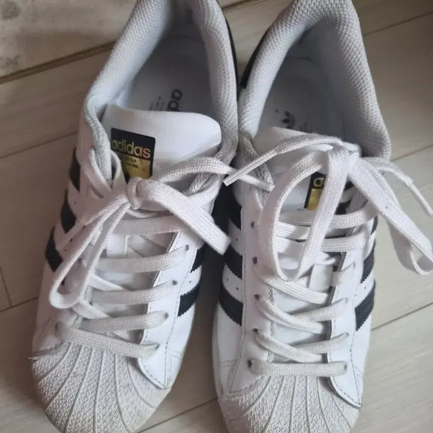 [BUNJANG] Adidas Superstar White/Black Size 230 / 아디다스 슈퍼스타 흰검 230