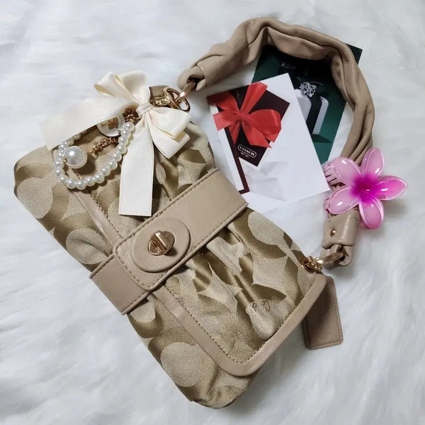[BUNJANG] Coach Parker Opt Art Shoulder Bag / #희귀템) 코치 파커 옵아트 숄더백