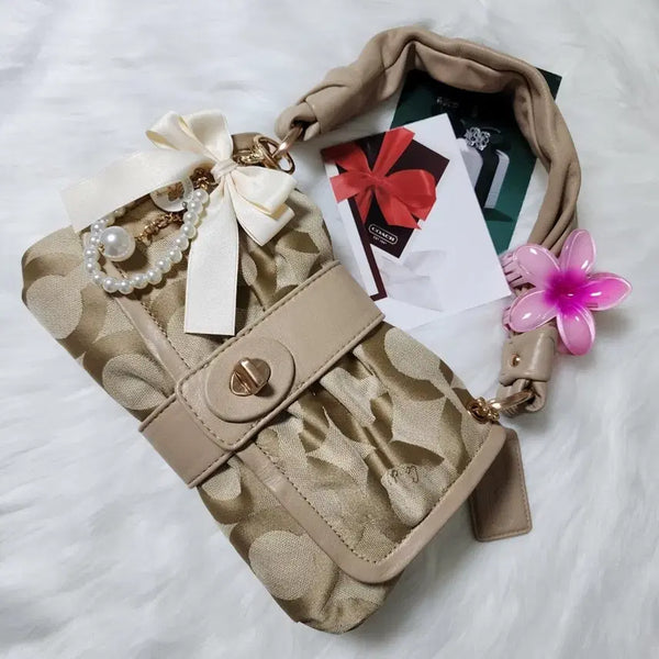 [BUNJANG] Coach Parker Opt Art Shoulder Bag / #희귀템) 코치 파커 옵아트 숄더백