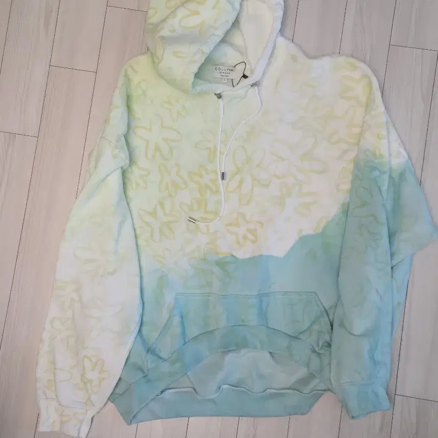 [BUNJANG] Collins Strada Floral Gradient Hoodie / Collins strada 콜리나 스트라다 후드